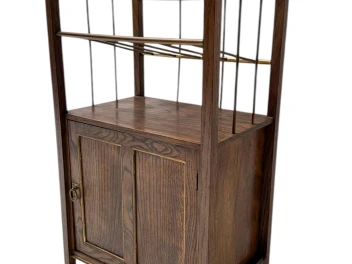 Arts & Crafts Art Nouveau Magazine Stand by Meubelmagazijn Rembrandt Amsterdam